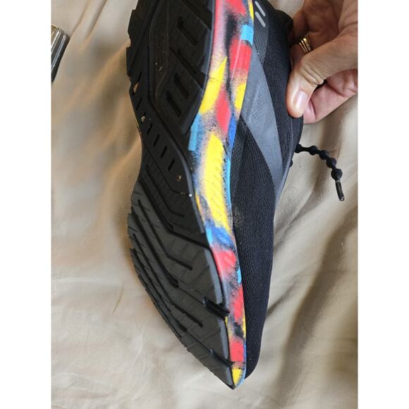 BROOKS Launch 8 Run Victory Black Red Blue Yellow Running Shoes Men\'s Size 10.5 main image 7